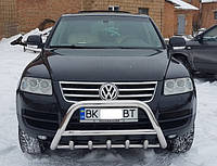 Кенгурятник Volkswagen Touareg 02-07 защита переднего бампера кенгурятники на для Фольксваген Таурег