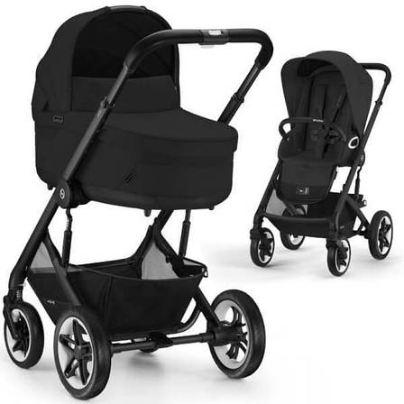 Коляска Cybex Talos S Lux 2 в 1 Moon Black, фото 1