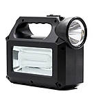 Ліхтар на сонячній панелі з PowerBank + 3 лампочки, GD-8017M / Портативний ліхтар з FM і Bluetooth, фото 3