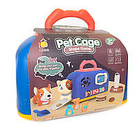 Дитячий набір лікаря ветеринара, підсвічування, звуки, улюбленець, аксесуари, переноска на колесах, у валізі, уп 27*16*24(199-2 A), фото 4