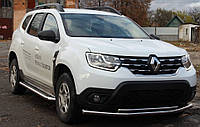 Кенгурятник Renault Duster 17+ захист переднього бампера кенгурятники для Рено Дастер Renault Duster 17+