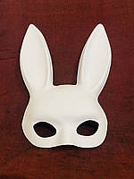 Маска заєць Плей Бой, біла