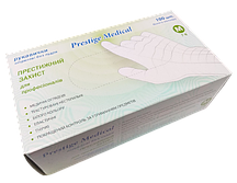 Перчатки нітрілові білі M