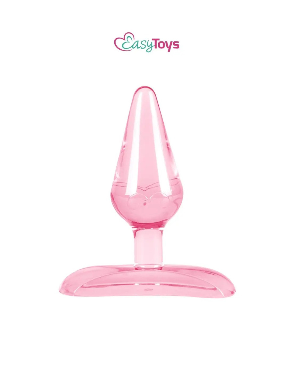 Анальна пробка міні Easytoys рожевого кольору, фото 1