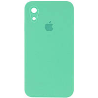 Чехол Silicone Case Square Full Camera Protective (AA) для Apple iPhone XR (6.1")