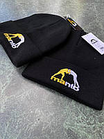 MANTO beanie LABEL black