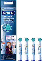 Сменные насадки для детской зубной щетки Oral-B PRO Kids 3+ Stages Power Frozen 4 шт