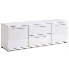 Тумба під ТВ з ЛДСП 1.5 м Фемелі Миро-Марк Білий глянець