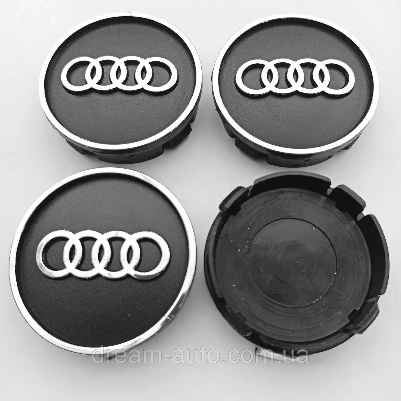 Ковпачки в диски Audi 55*60 мм