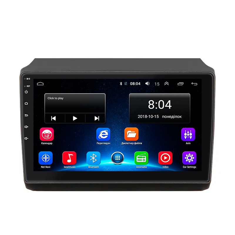 Штатна магнітола Lesko для Citroen Jumper II Рестайлінг 2011-н.в. 9" 2/32Gb Wi-Fi GPS Base Сітроен Джампер