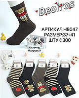 Шкарпетки жіночі кашемір махрові "Deoiros" розмір 37-41 (від 10 пар)