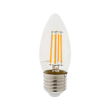 Лампа Едісона 6W LED Brille C35 Cog Філамент 2700-3500К E27