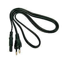 Шнур питания для радио-приемника h03vvh2-f, 118 см, Черный сетевой кабель для радио | шнур для радіо «D-s»