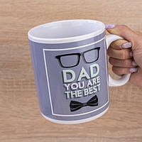 Кружка гигант Dad you are the best 1000мл «D-s»