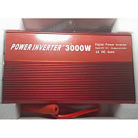 Инвертор преобразователь тока RD-3059 3000W (work 1200W) преобразовывает электричество из 12В в 220В «D-s»