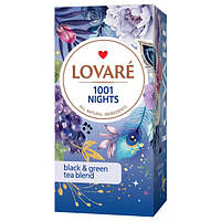 Чай "1001 ніч" Lovare 24 пак. купаж чорного та зеленого чаю