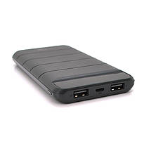 Портативний Power Bank KP KP-13 зовнішній акумулятор повербанк для смартфона 10000 mAh Чорний, фото 4