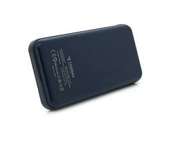 Портативний Power Bank Torima TRM-1012 зовнішній акумулятор повербанк для смартфона 10000 mAh Синій, фото 3