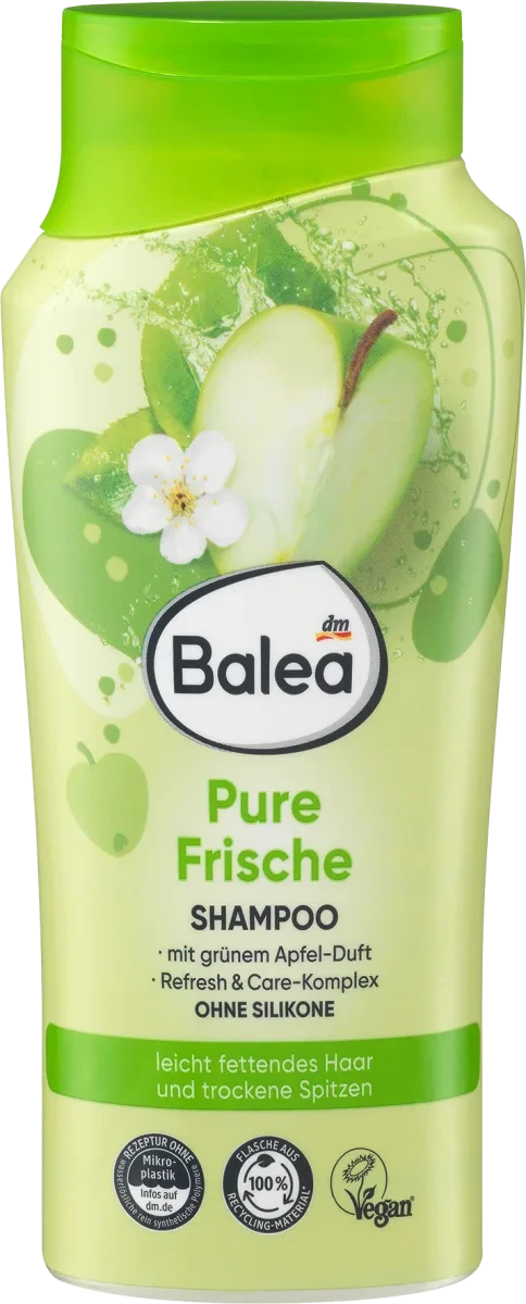 Шампунь Balea "Чиста свіжість" для жирного волосся (300мл.)