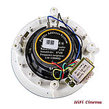 4All Audio CELL-515RS двосмугова вбудована стельова акустика 5 дюймів 100 В 15/10/5 Вт, фото 5