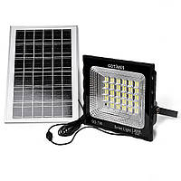 Портативная солнечная система с аккумулятором и фонарем GD-758 «D-s»
