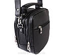 Чоловіча сумка зі штучної шкіри E30907 Чорна, фото 5