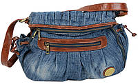 Женская джинсовая сумка на плечо Fashion jeans bag AmmuNation