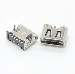 USB Type-C роз'єм 6pin гніздо