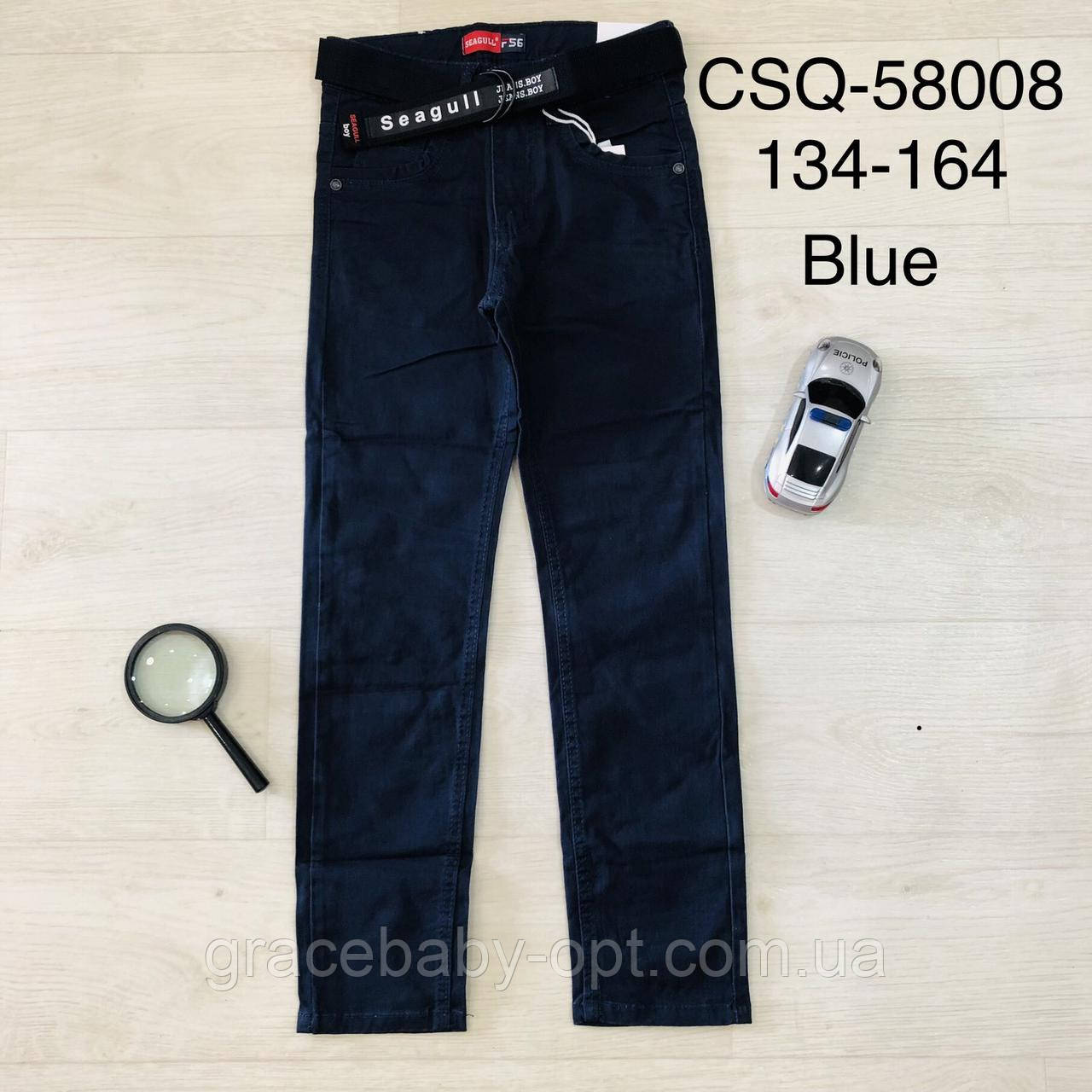 Штани для хлопчиків оптом, Seagull, 134-164 см, № CSQ-58008 blue