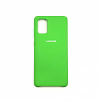 Silicone case для Samsung A51 (Dark Green)