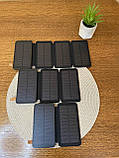 Повербанк сонячна батарея 20000 mAh Портативна батарея від сонця з ліхтариком + Подарунок, фото 8