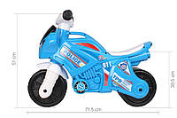 Мотоцикл ТехноК 6467 игрушка байк музыка каталка детский мотобайк беговел велобег толокар полиция
