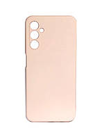Silicone Cover Full Camera without Logo (A) для Samsung A14 (Pink sand)
