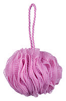 Мочалка для душу бантик Titania art.9107 Рожевий