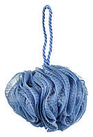 Мочалка для душу бантик Titania art.9107 Блакитний