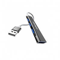 Разветвитель USB 3.0 хаб 4 порта Black «D-s»