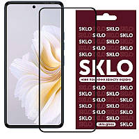 Захисне скло SKLO 3D (full glue) для TECNO Camon 20 Pro (CK7n)