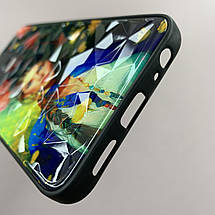 Чохол для Tecno Spark 8C (KG5k) Ladies дівчинка з півонії чохол на телефон техно спарк 8с чорний, фото 5