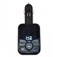 Автомобильный FM-трансмиттер модулятор HZ H5, 2 usb mp3 player «D-s»