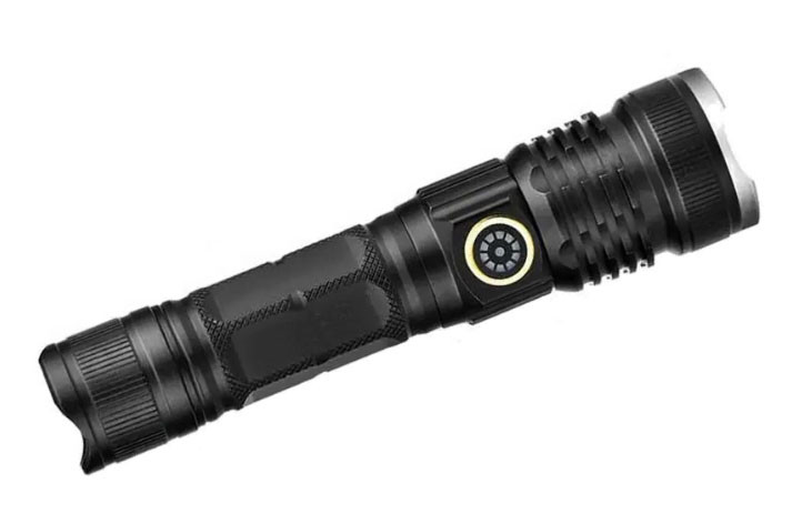 Кишеньковий ручний ліхтар RB-290 акумуляторний ліхтарик із зумом TG LED Type-C 18650 Чорний