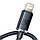 Кабель Baseus Crystal Shine Series Fast Charging Data Cable USB to iP 2.4A 2m, Black (CAJY000101), фото 3