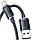 Кабель Baseus Crystal Shine Series Fast Charging Data Cable USB to iP 2.4A 2m, Black (CAJY000101), фото 2