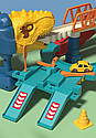 Дитячий ігровий паркінг з музикою 2022-17  спуск з 3 машинками Динозавр, фото 6