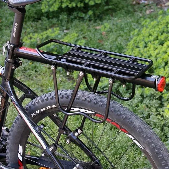 Заднее вело сиденье велосипедный задний багажник Deemount Bicycle + Подарок Машинка для чистки вело AmmuNation - фото 8 - id-p1982057057