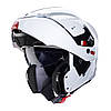 МОТОШЛЕМ МОДУЛЯР CABERG HORUS X ЦВЕТ WHITE METAL, фото 4