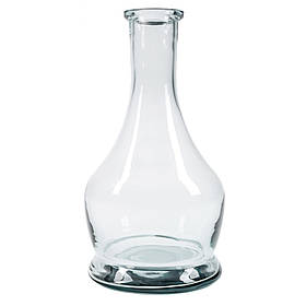 Колба для кальяну скляна під ущільнювач Karma - Прозора (карма)