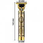 Акумуляторний тример для стрижки VINTAGE T9 / Бездротова машинка для стрижки волосся / Тример чоловічий, фото 9