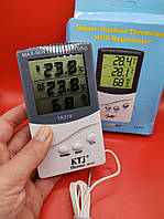 Термометр градусник с выносным датчиком температуры TA 318 + Функции: Метеостанция Гигрометр AmmuNation