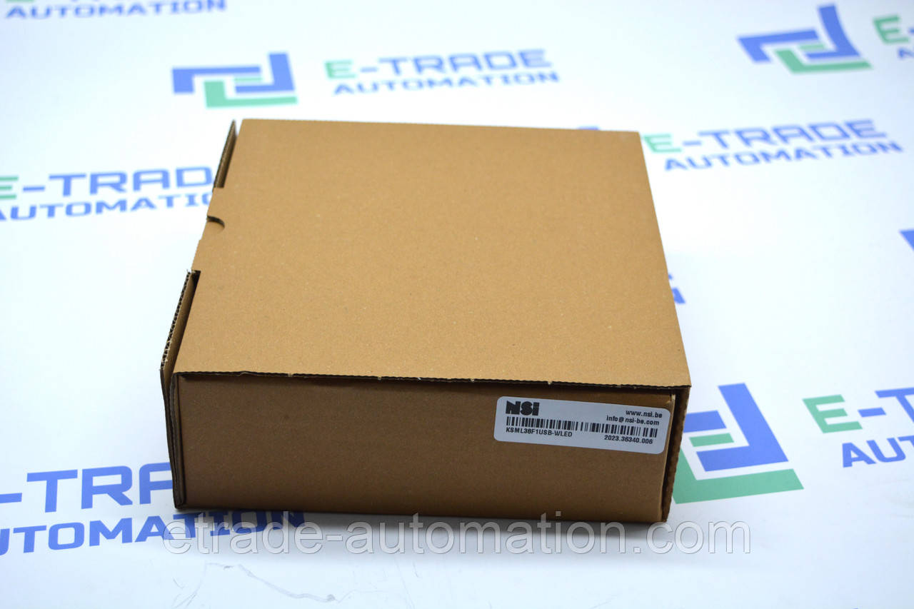 Компактна клавіатура з трекболом NSI KSML38F1USB-WLED