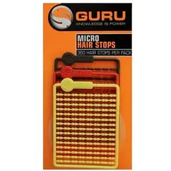 Стопор для насадок 3 кольори Guru Micro Hair Stops 360 шт